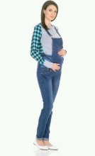 Джинсовый комбинезон для беременных - Одежда для будущих мам и малышей  г.Димитровград